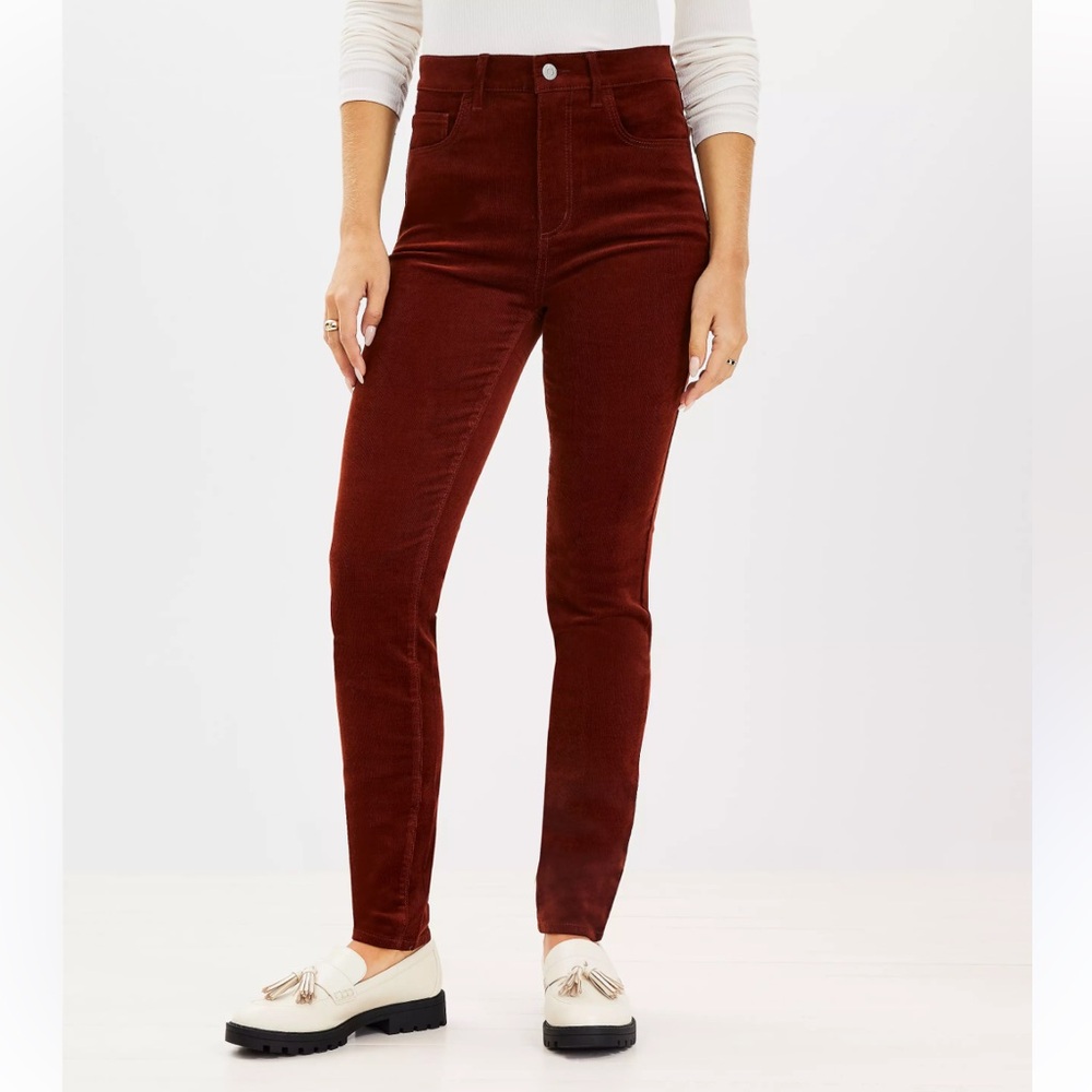 Abercrombie & Fitch Deep Purple Corduroy Pants